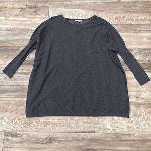 Oversized Dark Grey Shirt/Dress